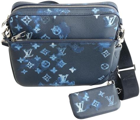 lv trio bag blue|lv monogram trio backpack.